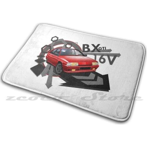 T Shirt 'Explosion' Bx 16V In Red Mat Rug Non-Slip Water Absorb Door Carpet Car Car Art Bx Bx 16V Bx French Cars Cars Classic
