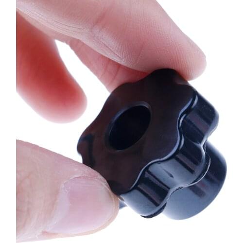 M6/M4/M5/M8 Plastic Carbon Steel Galvanization Male Thread Star Shaped Head Clamping Nuts Knob For Industry Equipment