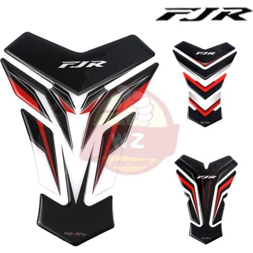 For Yamaha FJR 1300 Tankpad FJR1300 / A / AS ABS 3D Carbon-look Motorcycle Pad Protector Sticker