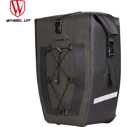 NEW Waterproof Large Capacity MTB Mountain Road Bike Cycling Rear Rack Seat Bags Bicycle Pannier Bag Cycle Accessories wholesale