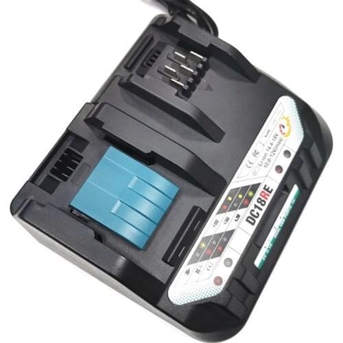 Newest Rechargeable BL1820-1890 BL1013-1016 batteries For Makita 18V lithium battery charger 3.0A DC18RE 2USB Port Freesipping
