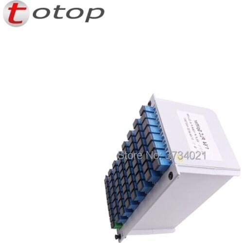 SC UPC PLC 1X64 splitter Fiber Optical Box FTTH PLC Splitter box with 1X64 Planar waveguide type Optical splitter Free shipping