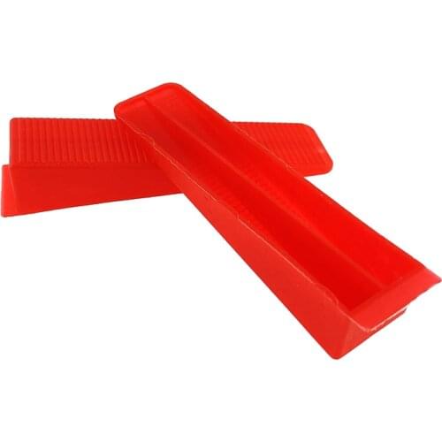 100pcs Tile Leveling System Reusable Wedges Self Leveling Plastic Tile SpacersT Lock for Floor Wall Ceramics