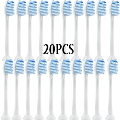 20-50pcs/Set Replacement Brush Heads For Philips Small Feather Brush Sensitive Nozzle Oral Care Wholesale Soft Vacuum Brush