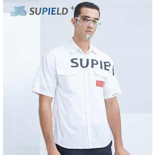 SUPIELD Men's Short Sleeve Shirts