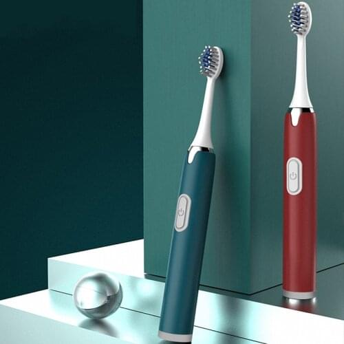 Sonic Electric Toothbrush Adult Portable Automatic Tooth Brush 5 Files USB Charger Rechargeable Tooth Brushes Replacement Heads