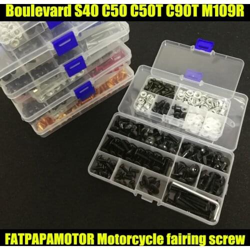 Universal Motorcycle Fairing Bolts Screw Moto Spring Bolts For SUZUKI Boulevard S40 C50 C50T C90T M109R