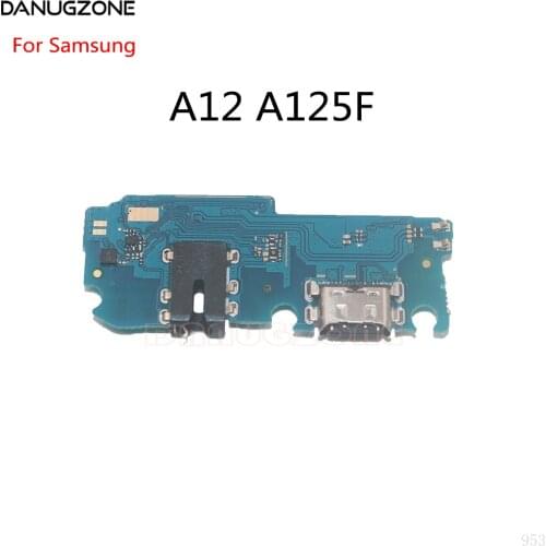 AAA Quality USB Charging Dock Port Socket Jack Plug Connector Charge Board Flex Cable For Samsung Galaxy A12 A125F