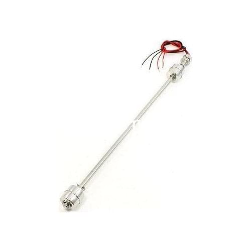 40cm Vertical Water Level Sensor Stainless Steel Float Switch DC100V 0.5A 10W