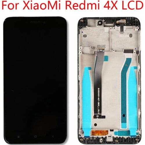 Suitable for Xiaomi Redmi 4X LCD monitor with border touch screen Redmi 4X LCD monitor digitizer frame assembly accessories