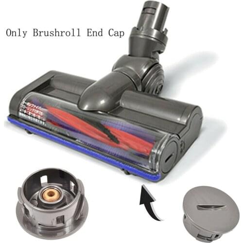 1*Brushroll End Cap For Dyson V6 Animal V6 DC58 DC59 DC61 DC62 Handheld End Cap Assembly 965665-03 Cleaning Replacement Tools