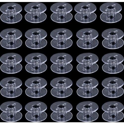 10pcs/set Sewing Machine Bobbins Plastic Case Storage Box Sewing