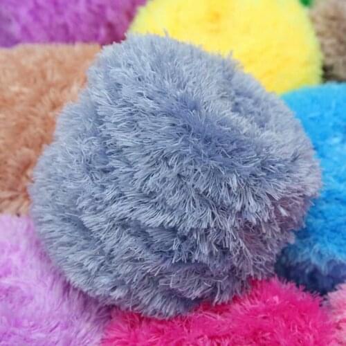 200g/Roll Knitting Yarn Long Wool Mink Cashmere Wool Yarn Hand Knitting Crude Cashmere Wool Mink wool Crochet Yarn For Knitting