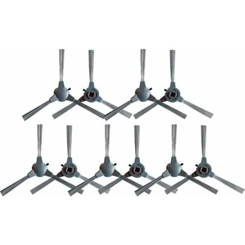 5 Pairs Vacuum Cleaner Side Brushes for Coredy R500+ R300 R650 R750 Robot Vacuum Cleaner Parts Side Brush Replacement