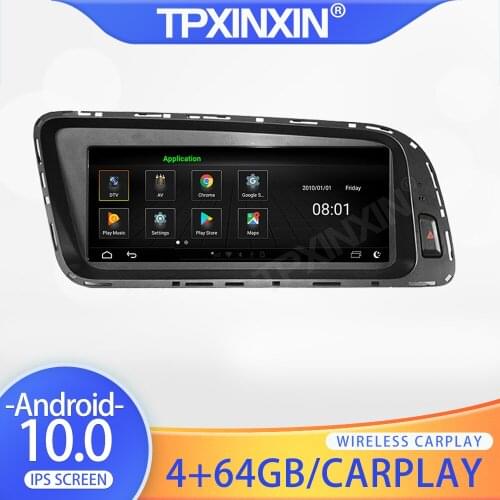 For AUDI Q5 A4 B8 2009 2010 2011 -2015 Android 10 Car Radio Multimedia Video DVD Player Navigation HeadUnit GPS 2 din Accessries