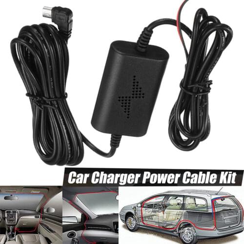 DC 5V 2A Mini/Micro USB Port Wire Cable Car Charger Kit For Camera Recorder DVR Exclusive Power Supply Box Low Voltage Protect