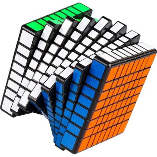 MofangJiaoshi MoYu MF8 Stickerless 8x8x8 Cube Magic 8 Layers 8x8 Speed Puzzle Cubo Educational Toys Kid Game