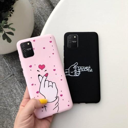 6.7' Cartoon Case For Samsung Galaxy S10 lite Case SM-G770F Silicone TPU Back Cover For Samsung S10 lite S10Lite Soft Phone Case