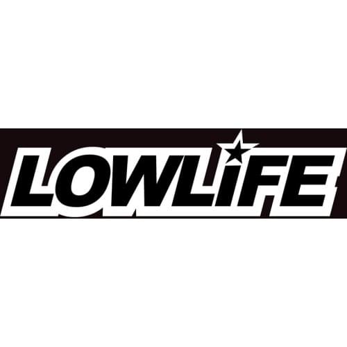 LOW LIFE LOWLIFE CAR Funny Car Stickers JMD Boat Decal Best Gift