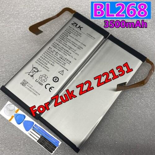 New High Quality Original BL255 BL263 BL268 Battery For Lenovo ZUK Z1 Z2 PRO Z2pro Z2 Z2131 Mobile Phone Batteries