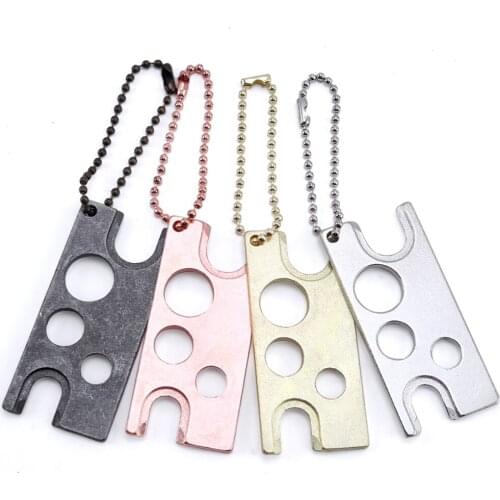 1 Pcs Stainless Steel Caps Opener For Universal Eyelash Glue Replacement Bottle Mouth Head Anti-blocking Eyelash Opener Tool