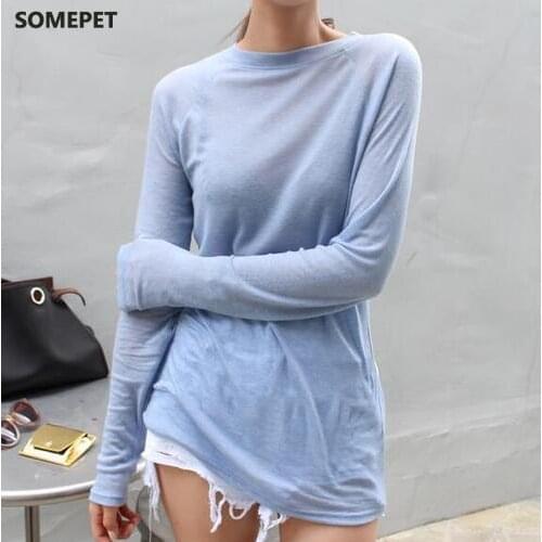 Женские базовые футболки Somepet China At AliExpress