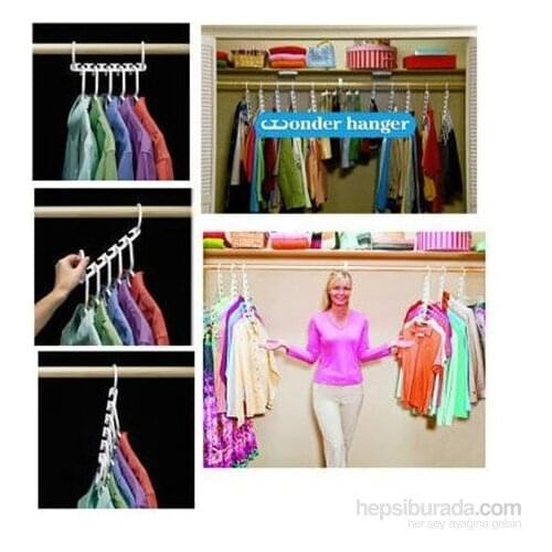 Modern All Ingenious Cabinet In-Place Kazandıran Wizard Hanger