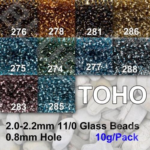 BLUESTAR Miyuki Glass handmade Seed Beads Japanese Multicolor For Native Opaque Beadwork jewelry clothing accessories 10g/pack