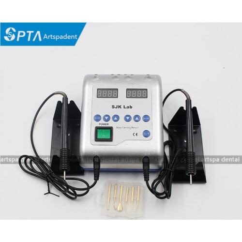 Dental Lab Electric Waxer Carving Knife Machine 110-240V Contain 6 Wax Tips+2 Pens/Pot