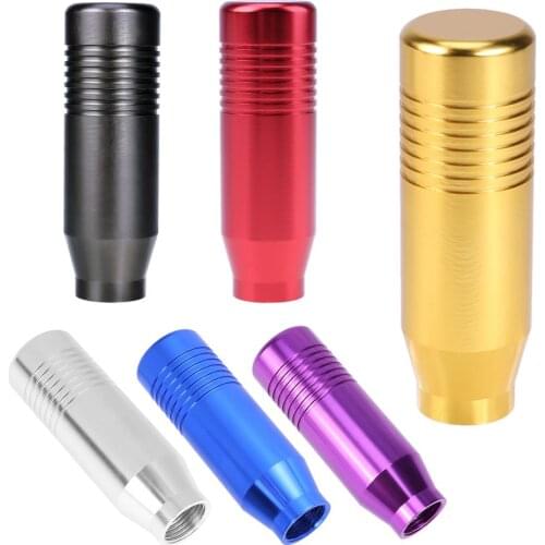 Universal Car Aluminum Alloy 8.5cm Manual Gear Stick Shifter Lever Knob For Vehicle SUV Manual Transmission Car Accessaries