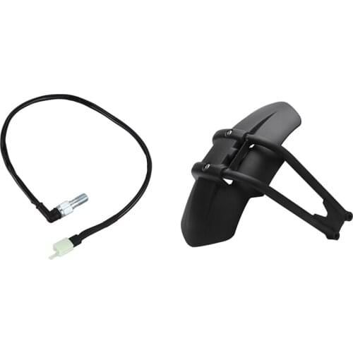 1 Set Motorcycle Bike Hydraulic Banjo Brake Pressure Light Switch & 1 Set Rear Fender Bracket Motorbike Mudguard
