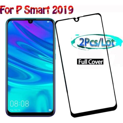 2PCS Case For Huawei P Smart 2019 Tempered Glass For Huawei P Smart Z Y9 Prime 2019 Cover Case Protective Glas Screen Protector
