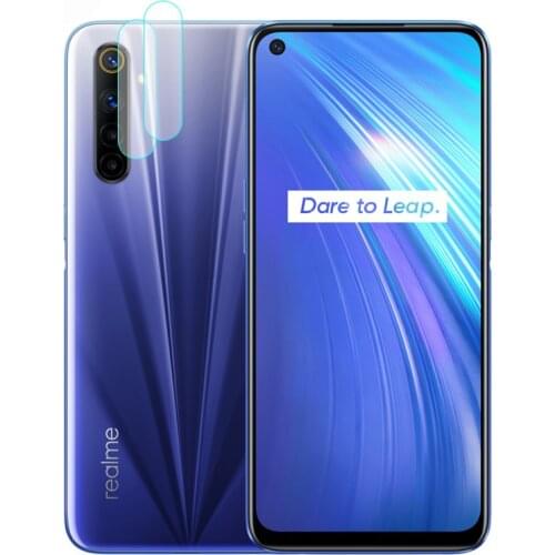 2pcs Back Camera Tempered Glass for OPPO Realme 6 Lens Screen Protector for OPPO Realme 6 Full Glue Anti-scratch Film As leveled