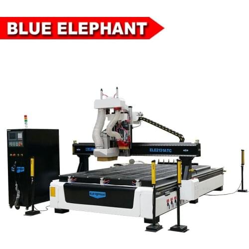 Automatic Tool changer wood carving machine cnc router furniture wood cabinet soft metal engraving machine with Drilling head