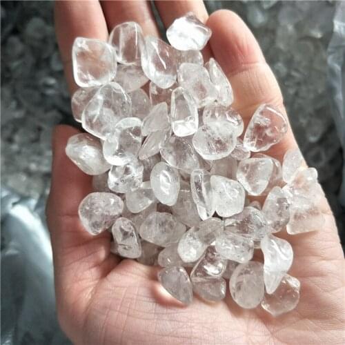 DHXSW 100g Big Size Clear Quartz Crystal Stones For Jewelry Making Healing Crystals Fish Tank Decoration