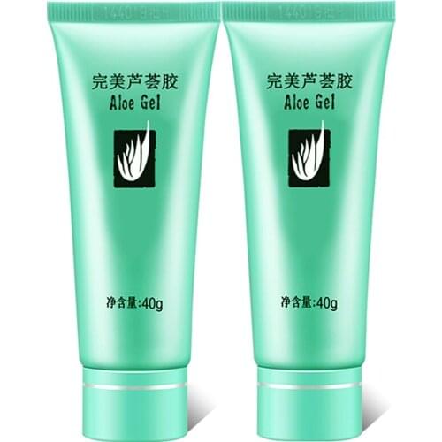 TT Aloe Vera Gel 40G * 2 PCs Anti-Acne Anti-Acne Acne Hydrating Moisturizing Recovery after Sunburn Cream