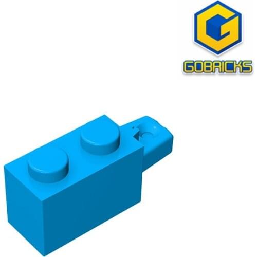 Gobricks GDS-1093 Hinge Brick 1 x 2 Locking with 1 Finger Horizontal End compatible 30541 pieces of childrens toys