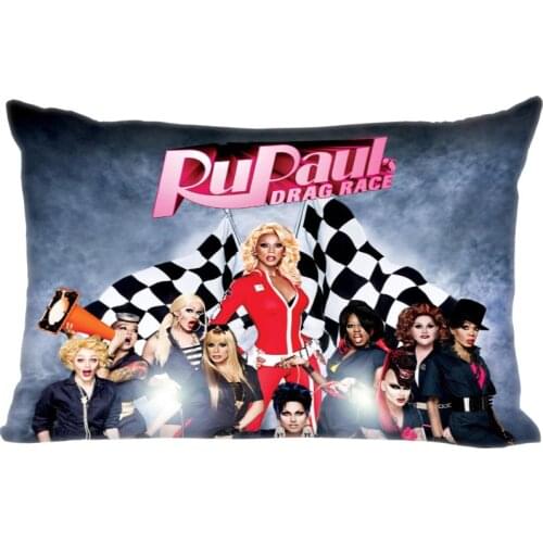 Custom Double Sided Pillow Slips RuPauls Drag Race TV Series Rectangle Pillow Covers Bedding Comfortable Cushion/High Quality