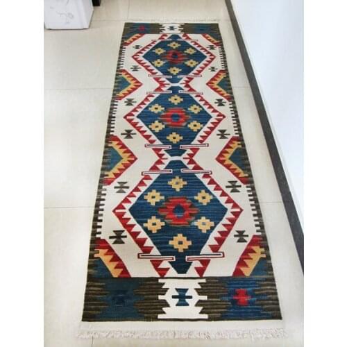 KILIM Greig Muke Karim pure wool hand-woven carpets bedside blanket corridor carpets exotic national wind gc149-31