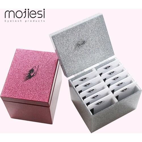 5/10 layer eyelash storage box makeup storage box false eyelash glue tray holder graft eyelash extension makeup tool