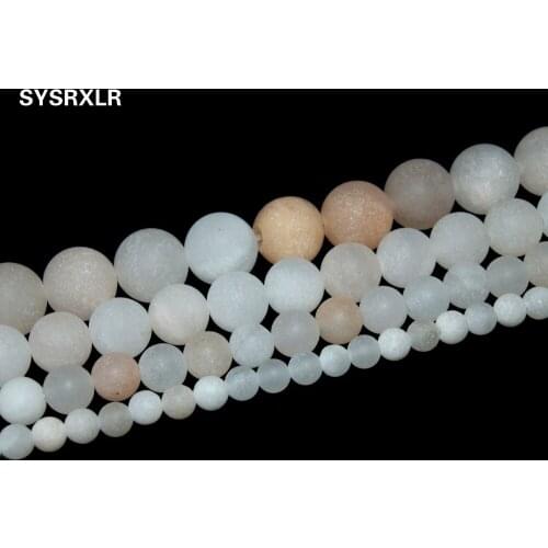 Free Shipping Dull Polish Natural Stone Pink Aventurine Round Beads For Jewelry Making Charm DIY Bracelet Necklace 4/6/8/10 MM