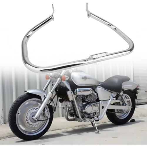 Motorcycle Engine Guard Crash Bar Chrom For HONDA MAGNA250 VF250 VF 250 Dragon Dog 250 1994-2007