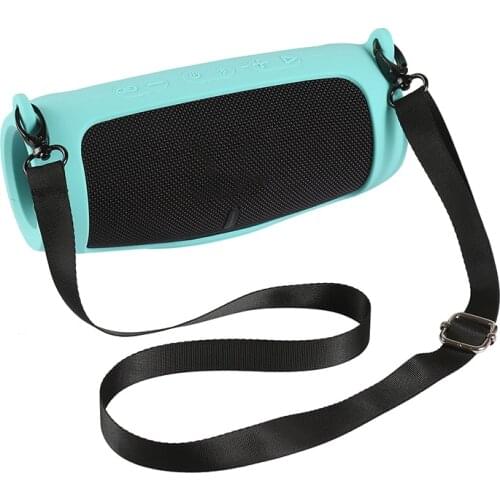 2021 New Arrival Portable Protective Soft Silicone Case Cover With Different Colors For JBL Charge 5 Wireless Bluetooth Speaker