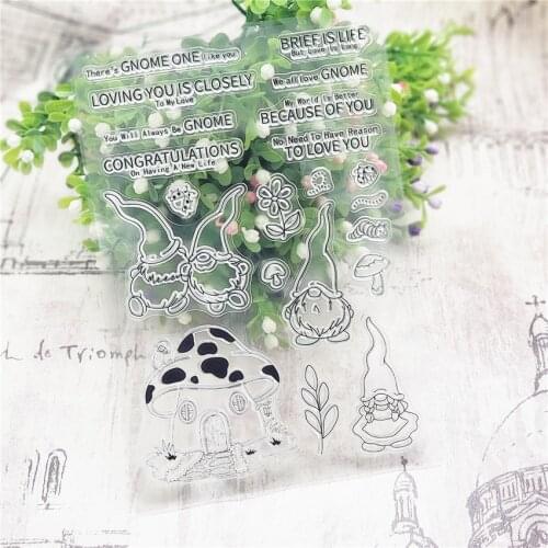 11*16CM Hot sale Easter villain Clear Stamps / Silicone Seals Roller Stamp for DIY scrapbooking photo album/Card Making