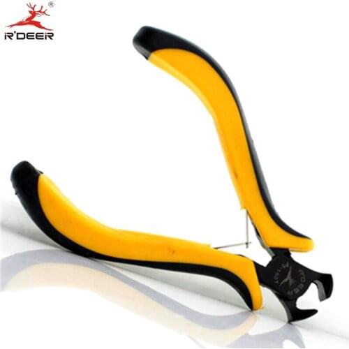 RDEER 5''/125mm Diagonal Cutting Pliers Wire Strippers Dipped Handle Shear Sharp Repair Tool Multi-tool Hand Tools