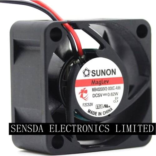 For Sunon 4020 DC5V 0.62w USB ultra quiet fan mb40200v2-000c-a99