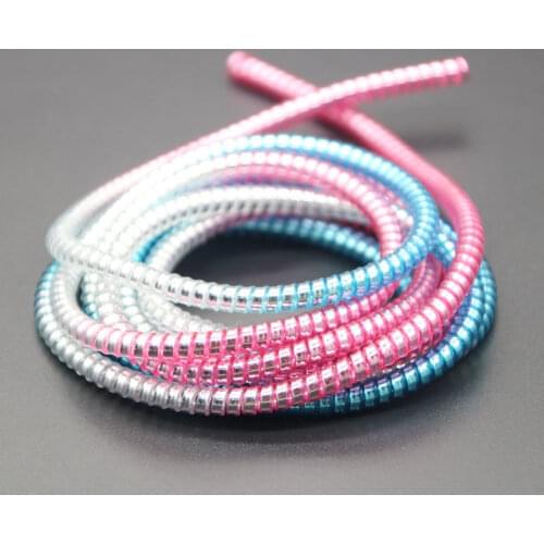 1.4M USB Charging Data Line Cable Protector Wire Cord Protection Wrap Cable Winder Organizer For iPhone For Xiaomi