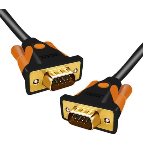 Convenient Multifunction 3/1.5m HD 15 Pins VGA Cable Cord Wire for Computer Projector Monitor Screen