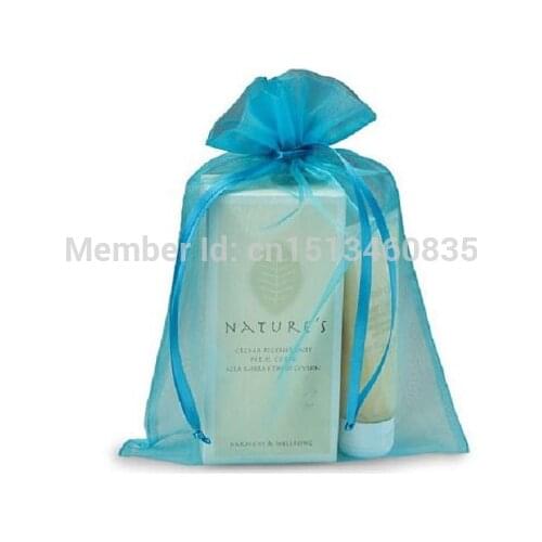 100pcs/lot free shipping organza gift bags&pouch, for wedding gift,toiletry packaging,Various colors,size customized,wholesale