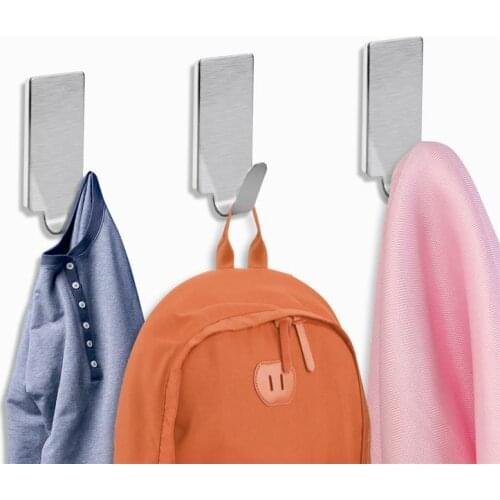 12pcs Towel Hooks Towel Holder Racks Robe Hanging Hooks Wall Storage Hooks for Kitchen Bathroom Adhesive Wall Hanger
